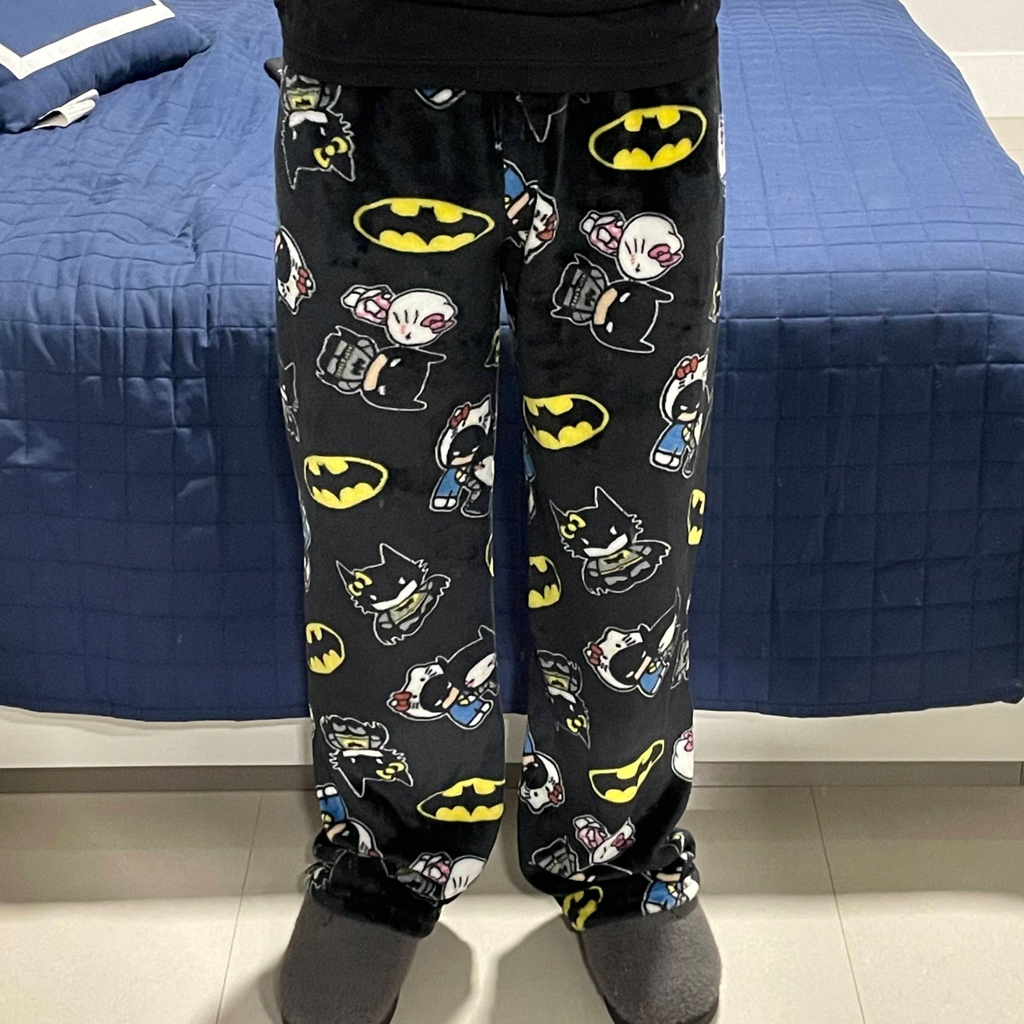 Sanrio Batman x Hello Kitty Soft Pajama Pants Gift