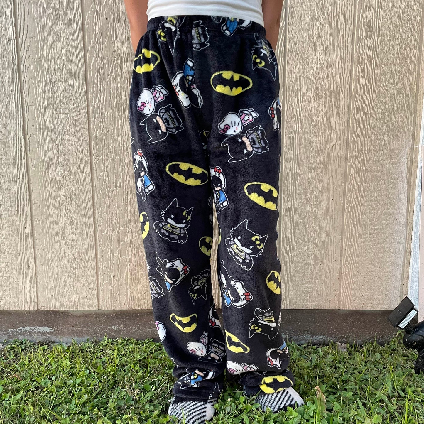 Sanrio Batman x Hello Kitty Soft Pajama Pants Gift