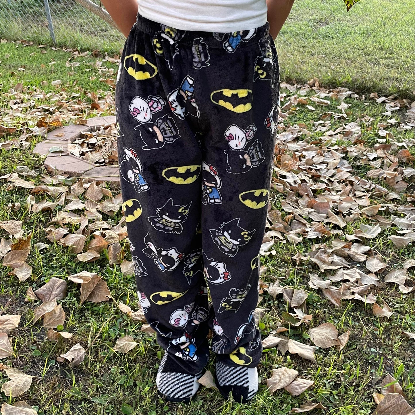 Sanrio Batman x Hello Kitty Soft Pajama Pants Gift