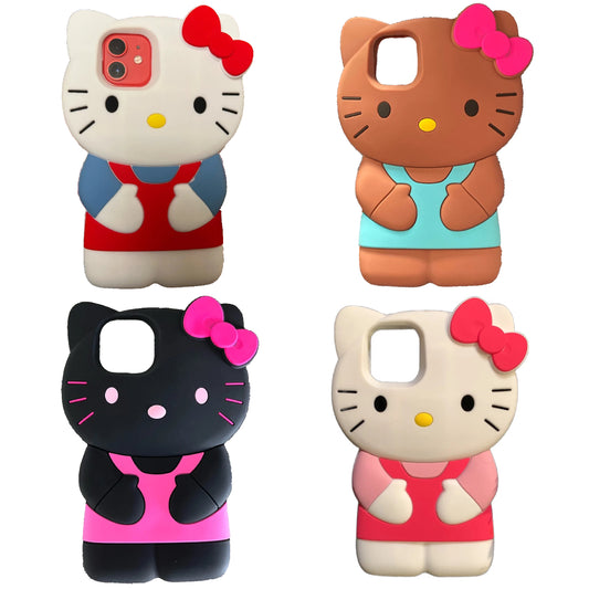 3D Phone Case For iPhone Soft Silicone Cover