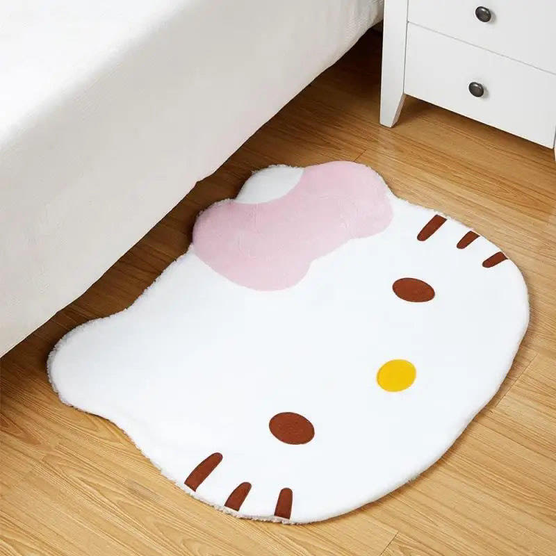 Sanrio Hello Kitty My Melody Carpet Super Soft Bedroom Fuzzy Mat Rugs