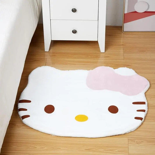 Sanrio Hello Kitty My Melody Carpet Super Soft Bedroom Fuzzy Mat Rugs