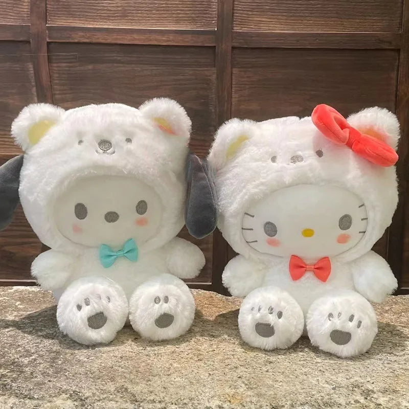 Sanrio Plushies Hello Kitty Cinnamoroll Kuromi Pochacco Muñeco de peluche relleno