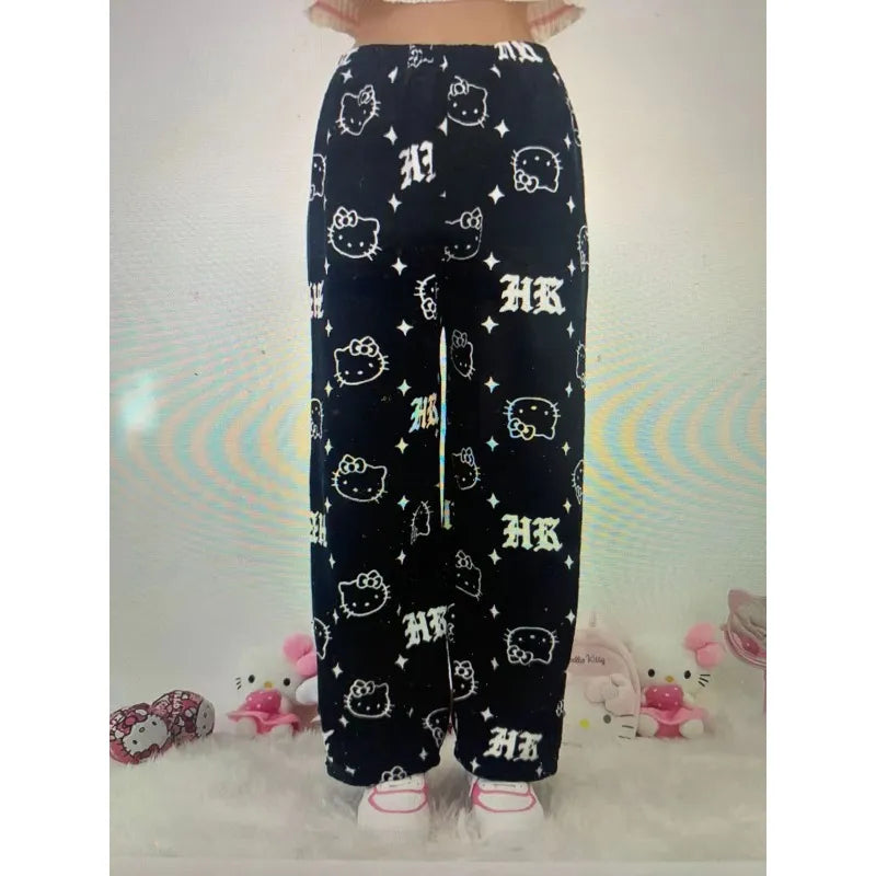 Pantalón de pijama suave Sanrio Hello Kitty regalo