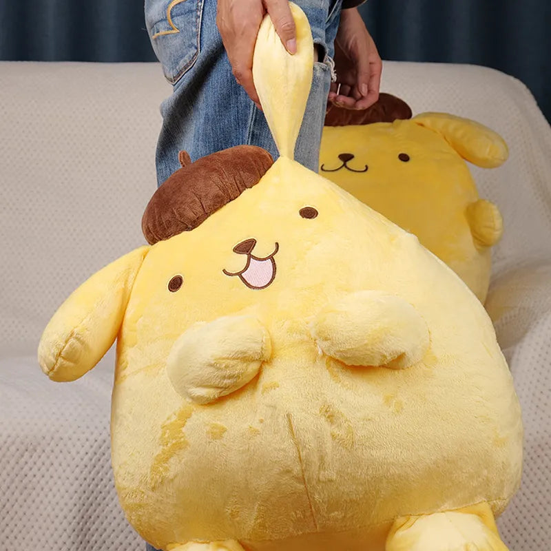 Sanrio Pompompurin peluches rellenos almohada suave regalo