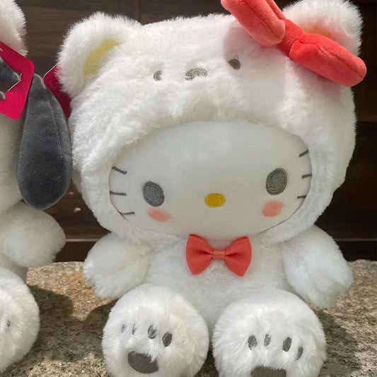 Sanrio Plushies Hello Kitty Cinnamoroll Kuromi Pochacco Muñeco de peluche relleno