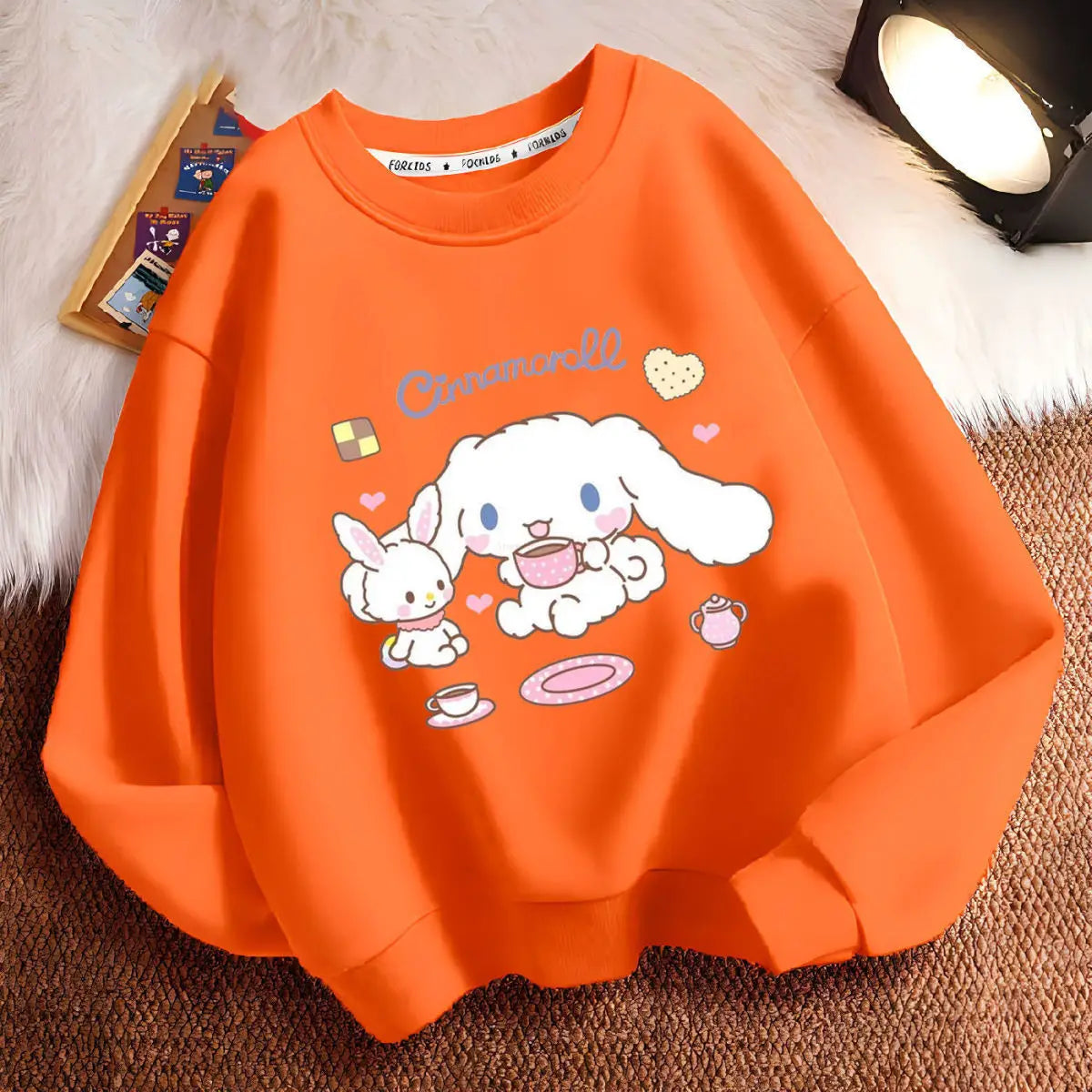 Sanrio Cinnamoroll Sudadera Niñas Ropa De Invierno