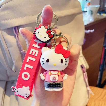 Sanrio Hello Kitty Key Chain Bag Pendant Hello Kitty Figures