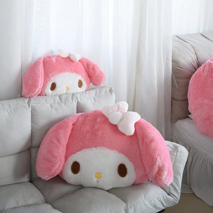 Sanrio My Melody Plush Pillow Comfortable Cushion Decor