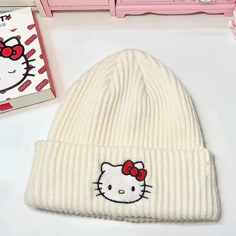 Sanrio Hello Kitty Knitted Wool Warm Beanie