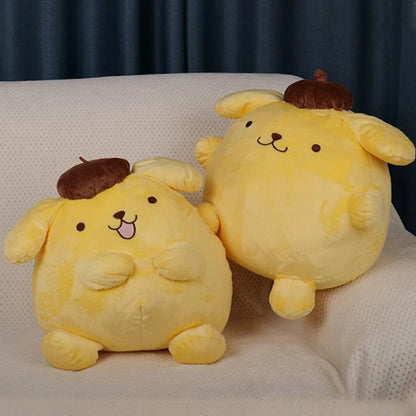 Sanrio Pompompurin peluches rellenos almohada suave regalo