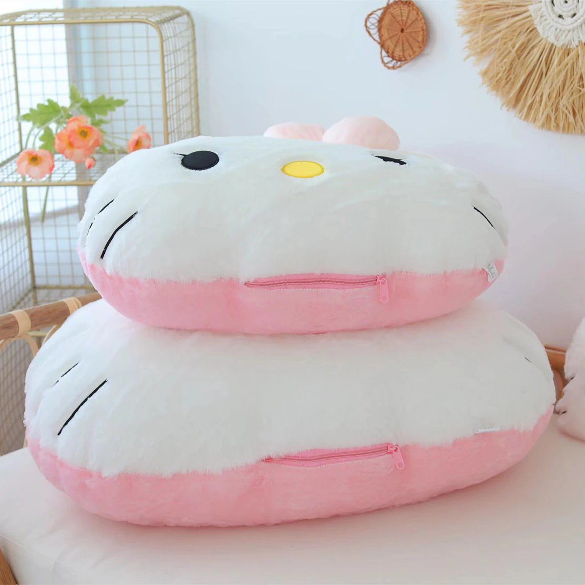 Sanrio Hello Kitty Soft Plush Comfortable Pillow Cushion Decor Gift