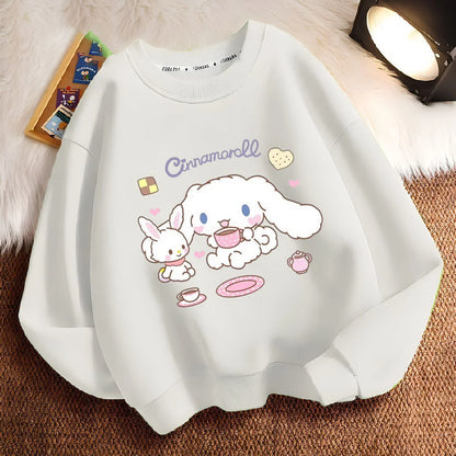 Sanrio Cinnamoroll Sudadera Niñas Ropa De Invierno