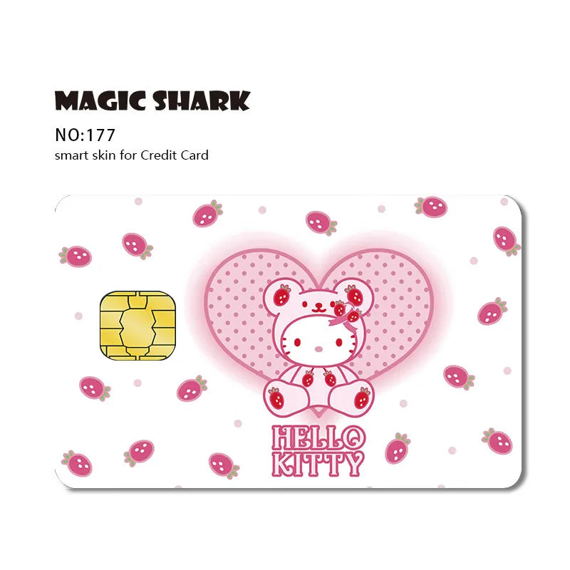 Sanrio Hello Kitty My Melody Cover Sticker for Credit and Debit Card