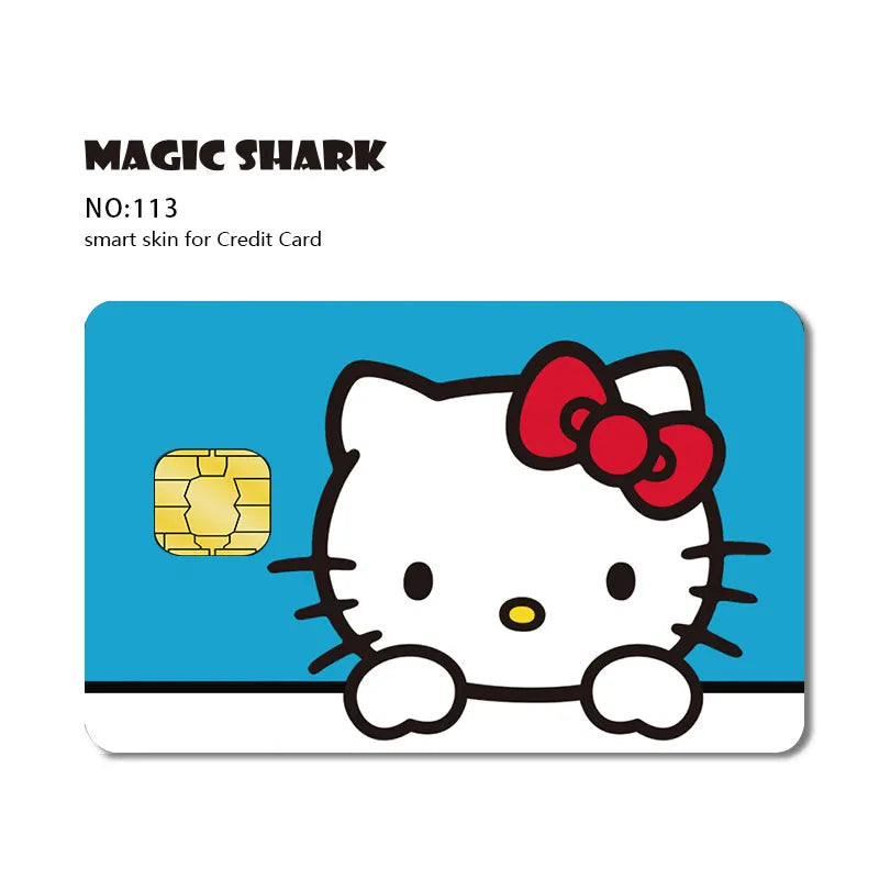 Sanrio Hello Kitty My Melody Cover Sticker for Credit and Debit Card