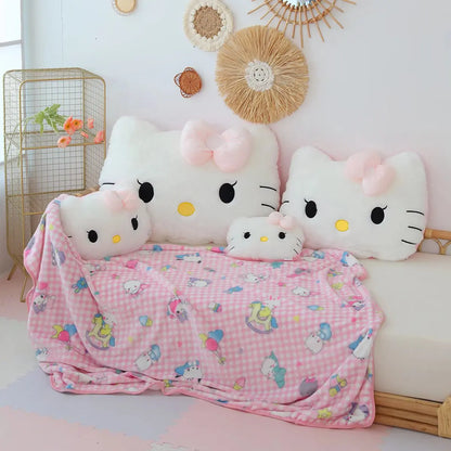 Sanrio Hello Kitty suave felpa cómoda almohada cojín decoración regalo