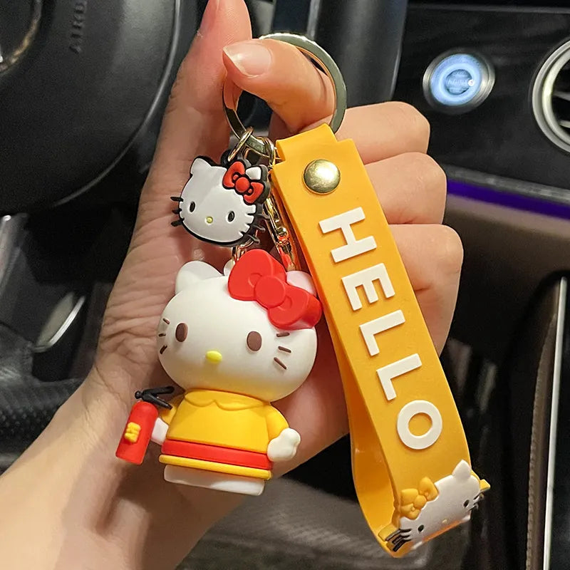 Sanrio Hello Kitty Llavero Bolsa Colgante Figuras Hello Kitty